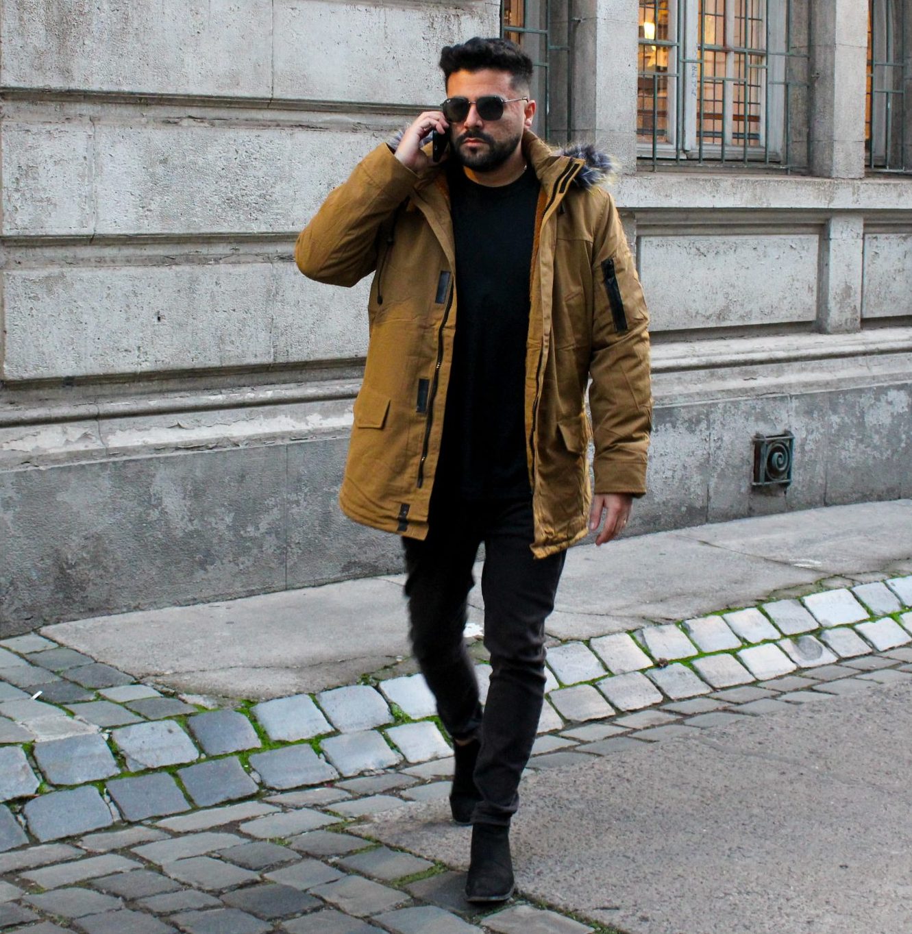 PARKA FELD IMPERMEABLE CAFÉ CLARO - Imagen 5