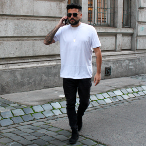 POLERA FELD BLANCA MANGA CORTA