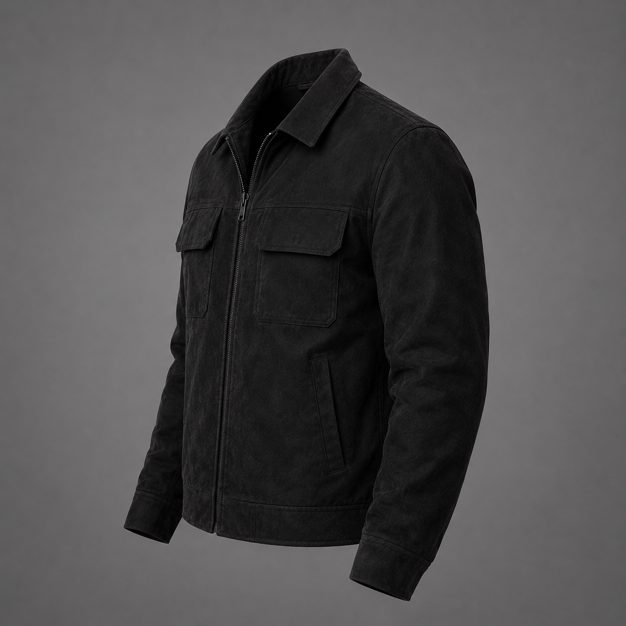CHAQUETA TRUCKER FELD NEGRA - Imagen 6