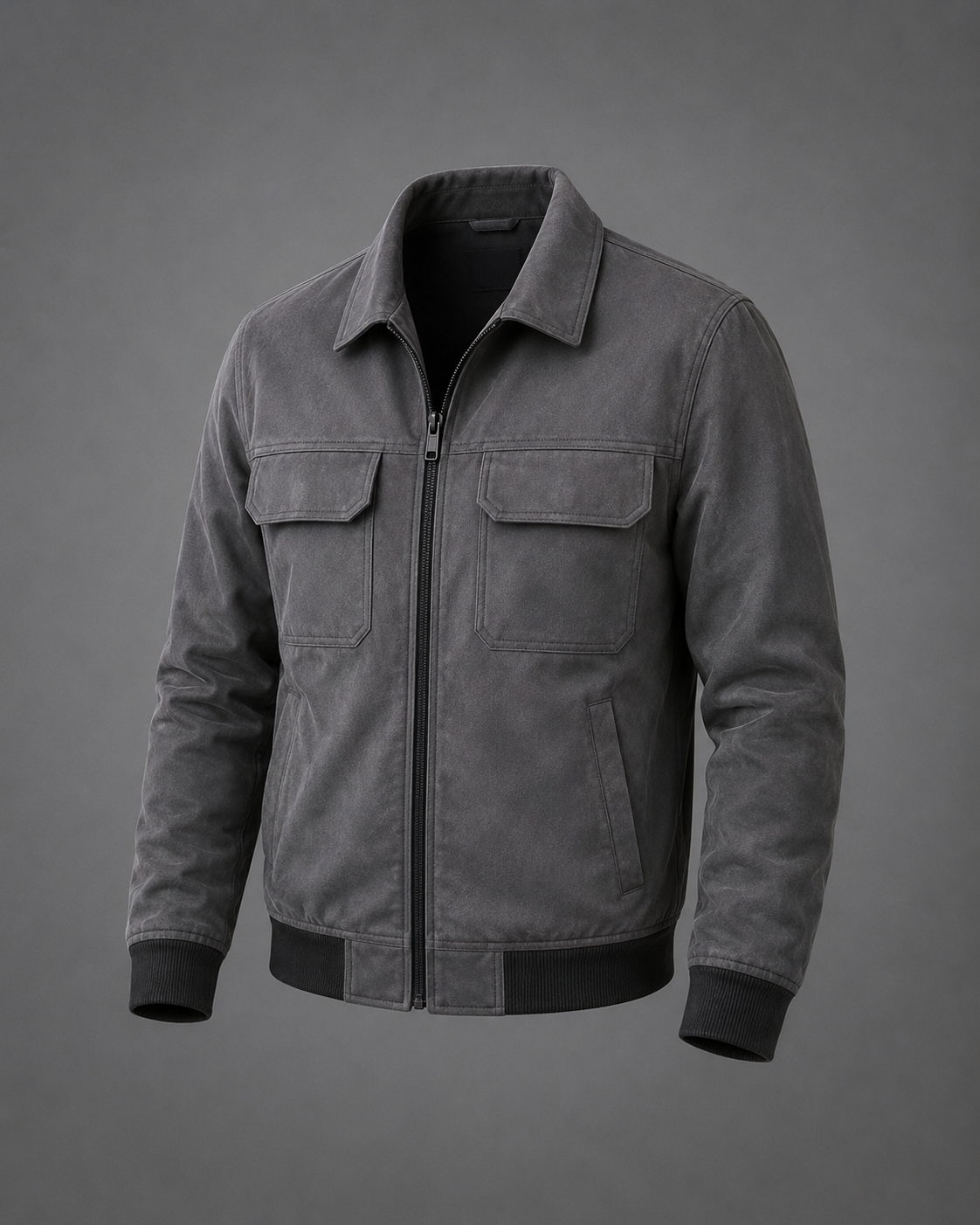 CHAQUETA TRUCKER FELD GRIS PERLA - Imagen 4