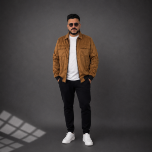 CHAQUETA TRUCKER FELD CAMEL