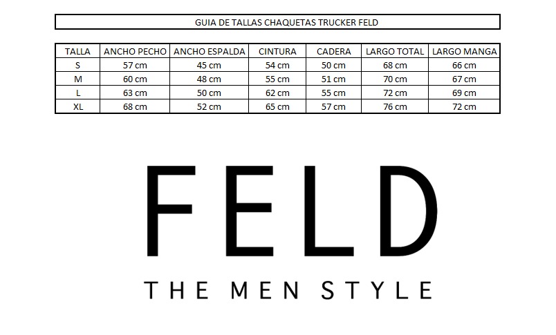 CHAQUETA TRUCKER FELD GRIS PERLA - Imagen 7