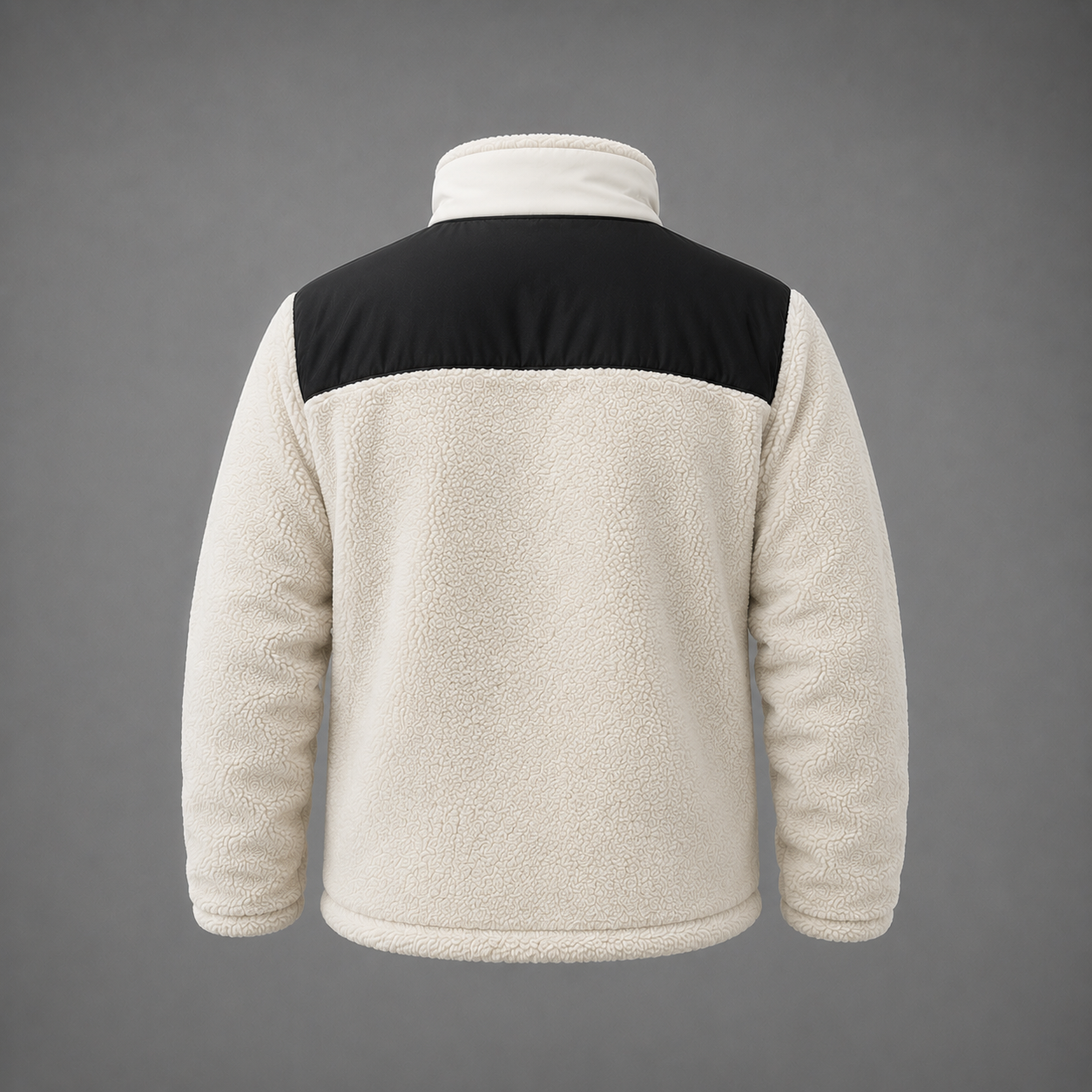 CHAQUETA TEDDY BLANCA - Imagen 7
