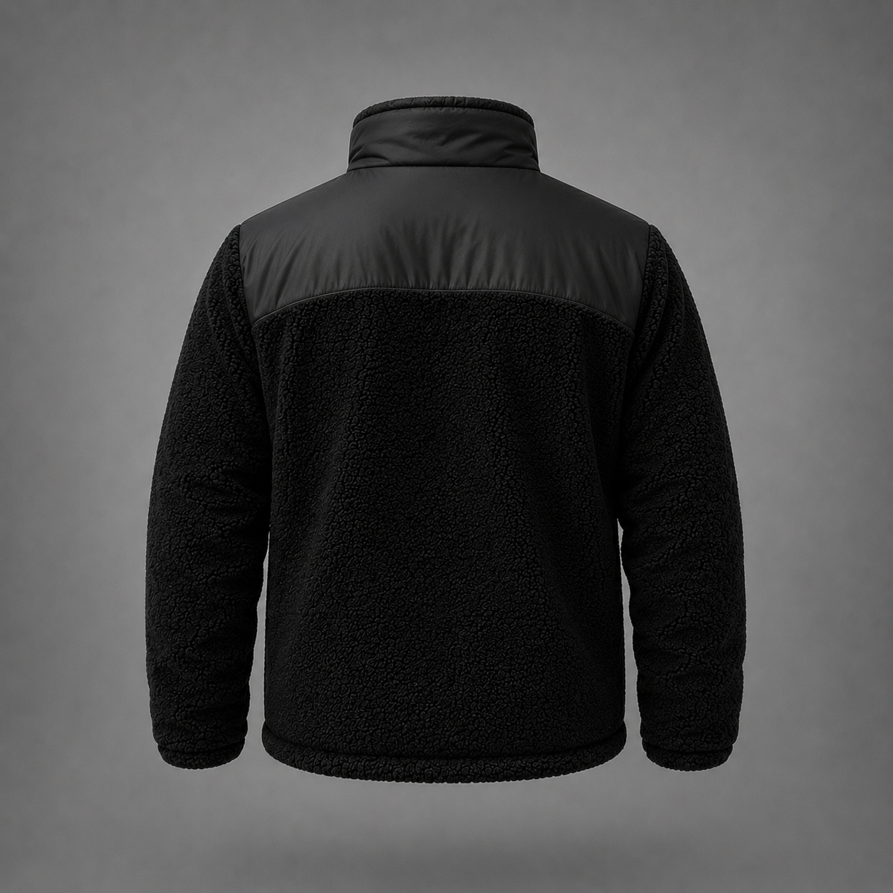 CHAQUETA TEDDY NEGRA - Imagen 7
